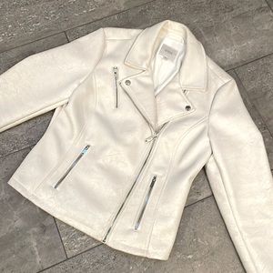 Guess Faux Leather Moto Jacket